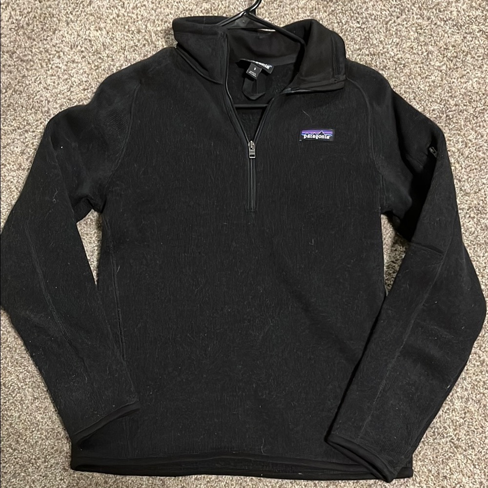 Patagonia fleece quarter zip - women’s small